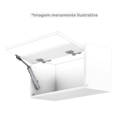 Kit Articulador Unilaretal Aventos Blum HK-XS | 3 Dobradiças Clip Top Blumotion | 20K1500 - Articuladores