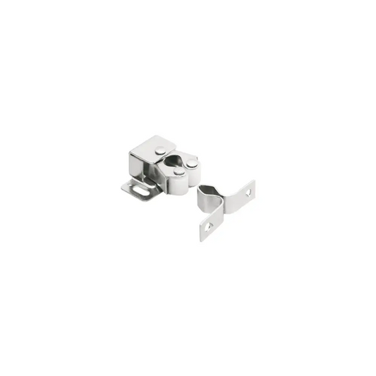 Fecho Rolete Zincado Branco - 74002 - Acessórios