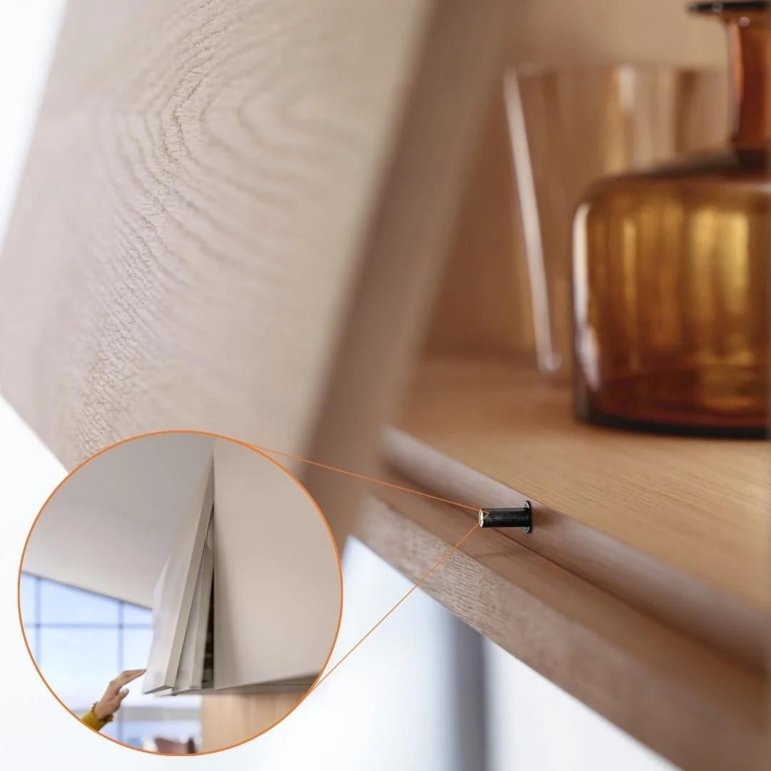 Sistema Aventos Hk-S (Cinza Claro/Inox Esc.) - Par - Articuladores