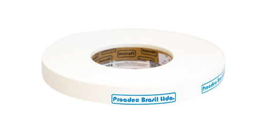 Fita de Borda Branco TX | 0,5 x 22 mm | Proadec | Rolo 50 Metros - Sem Categoria