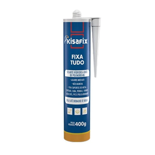 Selante Fixa Tudo Branco 400g | 01 Unidade | Kisafix - Sem Categoria