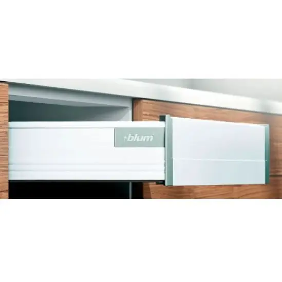 Frente p/ Gaveta Interna Tandembox Baixa 1200mm - Branca - Acessórios