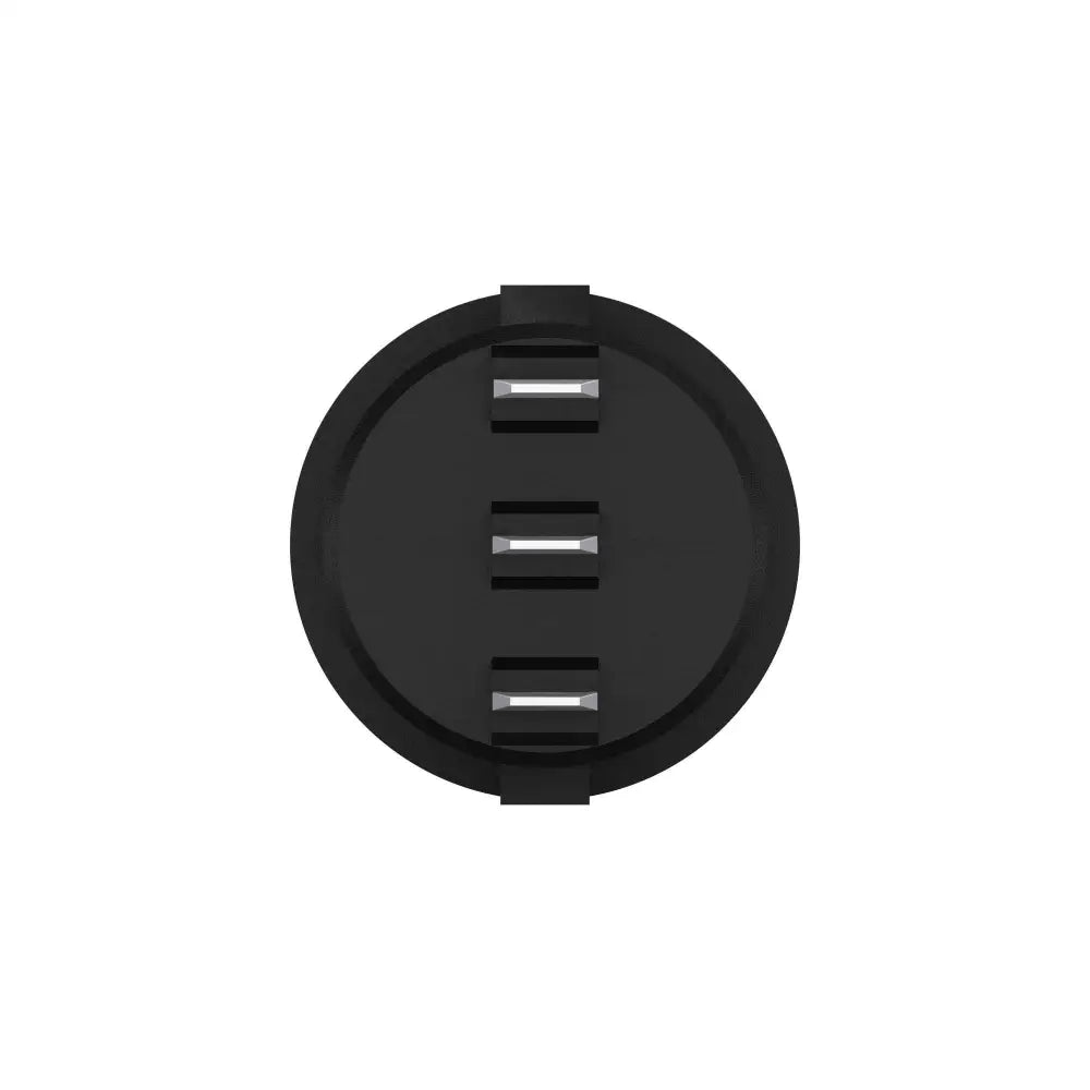 Interruptor de Embutir Redondo Paralelo Preto - 12A/250 - 13942167 WEG