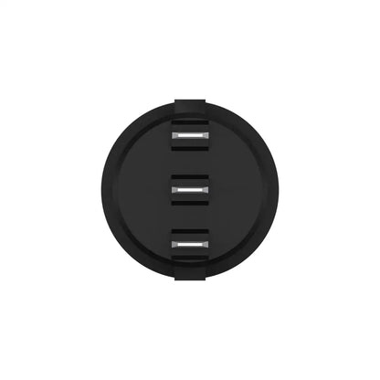 Interruptor de Embutir Redondo Paralelo Preto - 12A/250 - 13942167 WEG