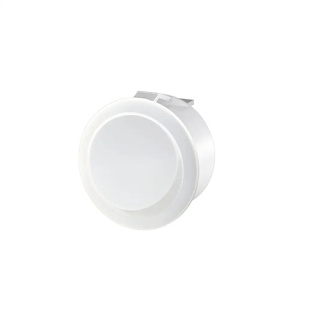 Interruptor de Embutir Redondo Simples Branco - 12 A/250 - 13942163 WEG