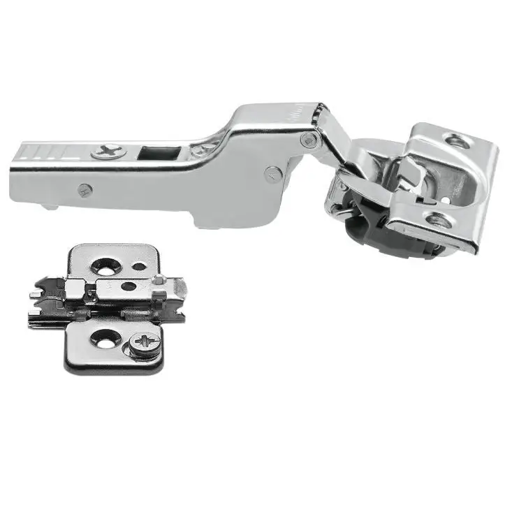 Kit 2 Dobradiças Clip Top Blumotion 107° Curva | Blum | 2563059 S2 NI | Par - Dobradiças