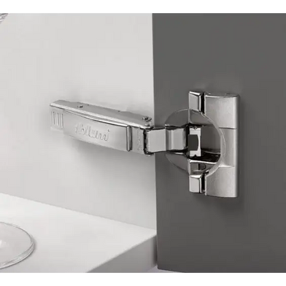 Kit 2 Dobradiças Clip Top Blumotion 107° Curva | Blum | 2563059 S2 NI | Par - Dobradiças