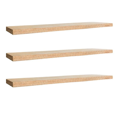3un prateleira madeira compensada 970x300x35mm - Sem Categoria