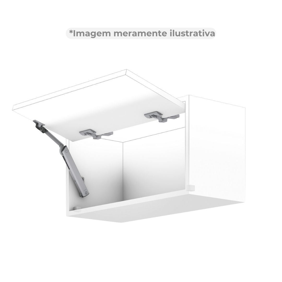 Kit Articulador Unilaretal Aventos Blum HK-XS | 3 Dobradiças Clip Top Blumotion | 20K1500 - Articuladores