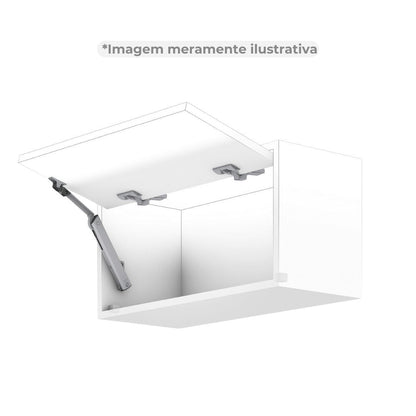 Kit Articulador Unilaretal Aventos Blum HK-XS | 3 Dobradiças Clip Top Blumotion | 20K1500 - Articuladores
