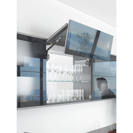 Kit Aventos Hf - (Ag/Pf: 560-710mm) - Cinza - Articuladores