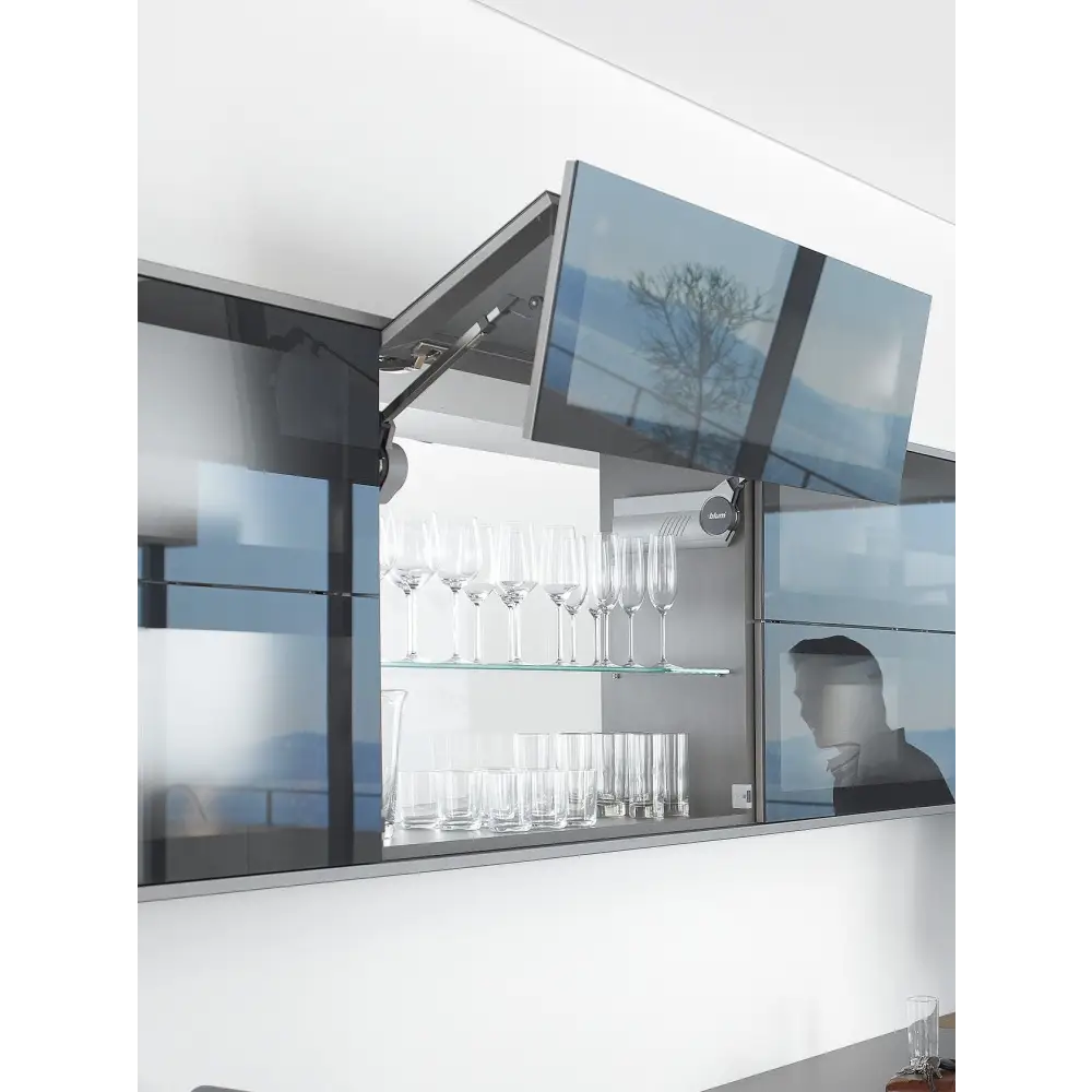 Kit Aventos Hf - (Ag/Pf: 560-710mm) - Cinza - Articuladores