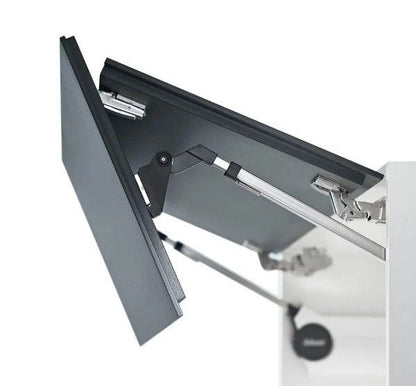 Kit Aventos HF Top - Ag/Pf: 840-1200mm - Ac.25 + bc.39 - Cinza Claro | 01 Kit - Sem Categoria