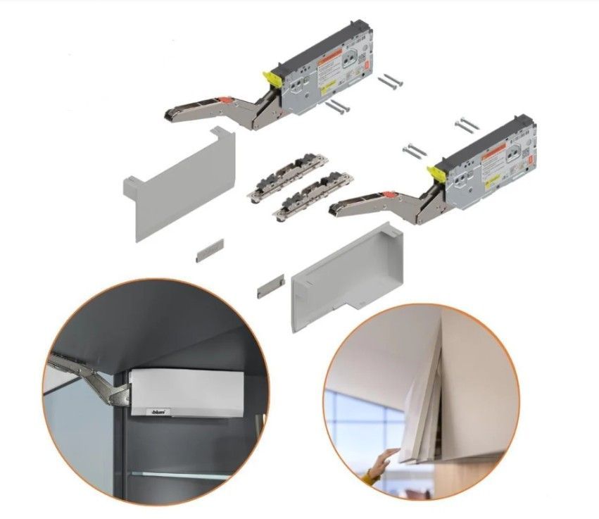 Kit Aventos Hk-Top 22K2900 - Cinza Claro | 01 Kit - Sem Categoria