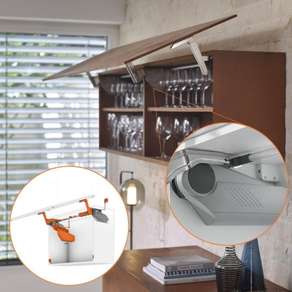 Kit Aventos HS com Servo-Drive | Altura 350 - 525mm Tipo C | Blum - Articuladores