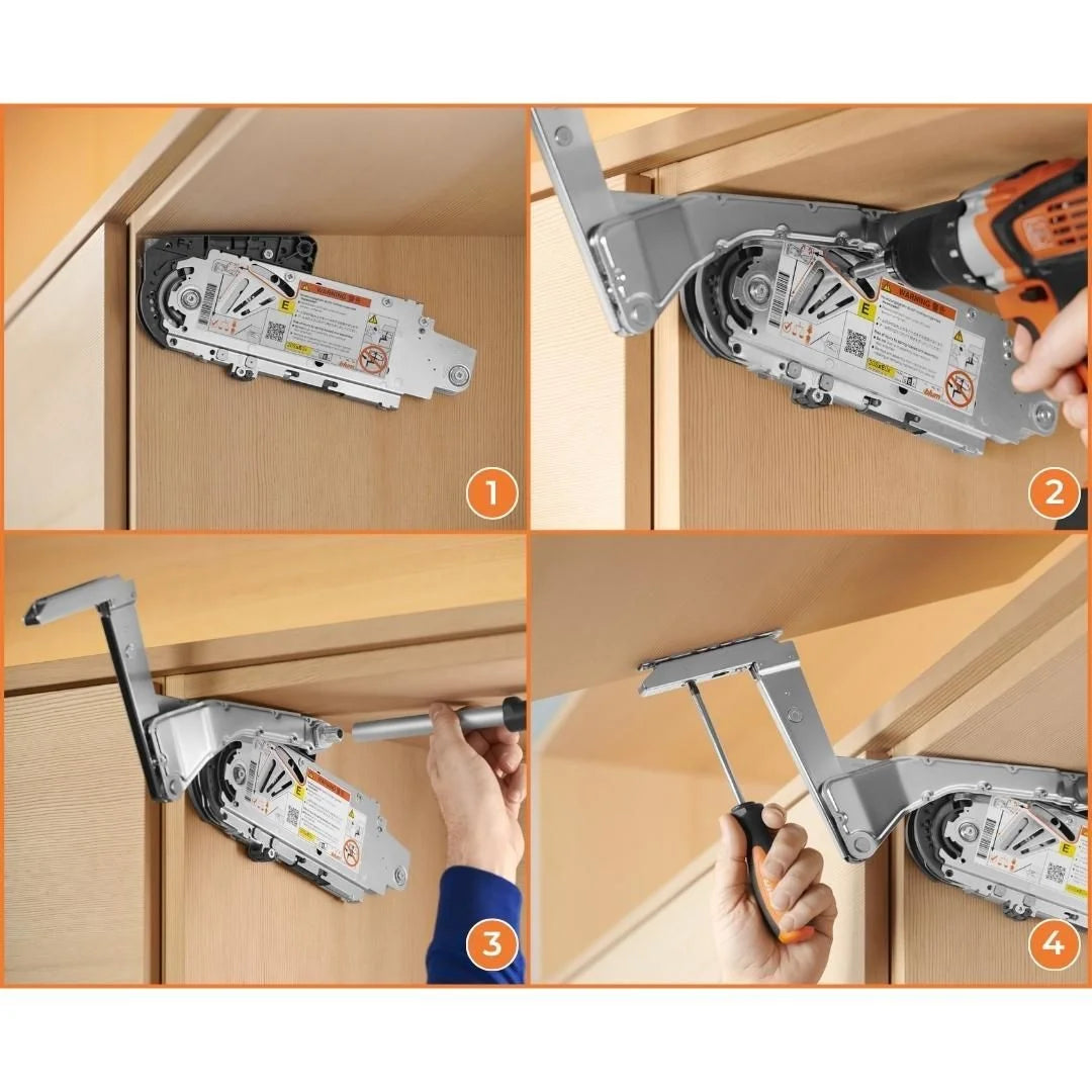 Kit Blum Aventos HS | Altura 526 - 675mm Tipo E | 31024289 - Articuladores