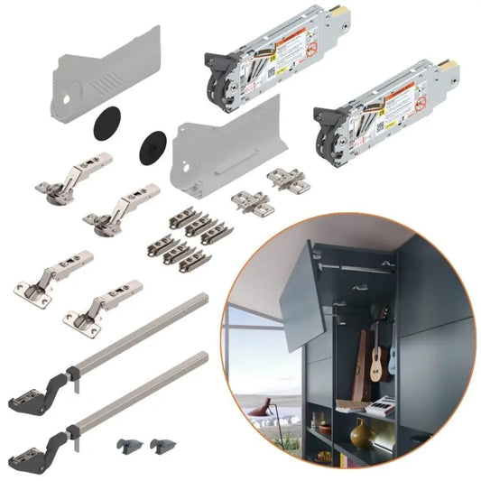 Kit Blum Aventos HF | Altura 760 - 1040mm (AC.25 + BC.39) - 31031528 - Articuladores