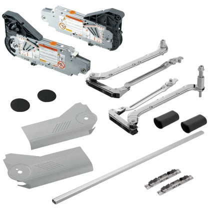 Kit Blum Aventos HL | Altura 400 a 550mm - Peso 2,75 a 6,75kg | (AC.25 + BC.38) 31025242 - Articuladores