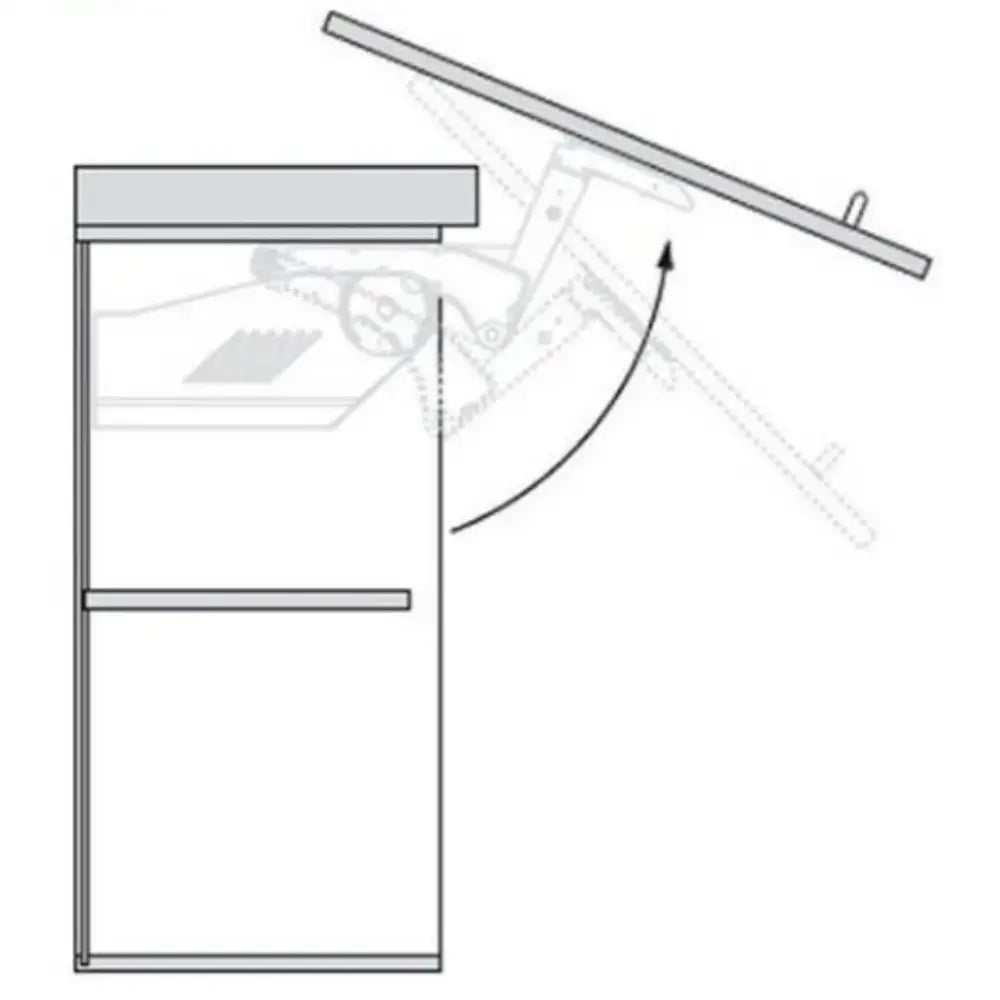 Kit Blum Aventos HS | Altura 350 - 525mm Tipo B | 31024246 - Articuladores