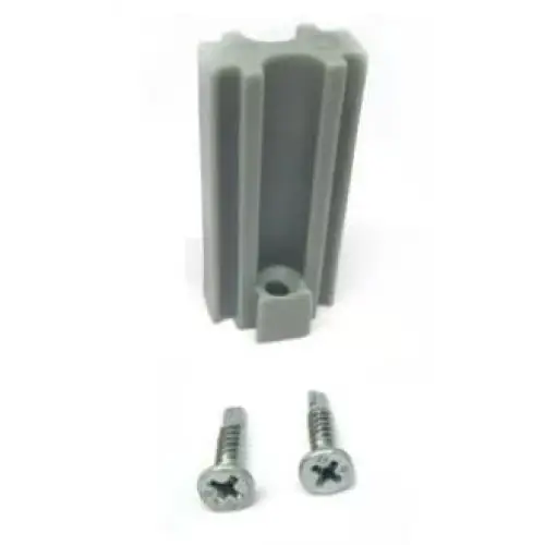 KIT CONECTOR RETO (LINK) 12UN. + PARAF. CINZA MICROTX - Acessórios