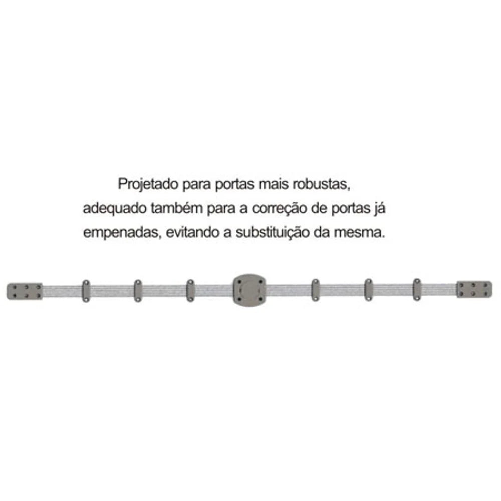 Kit Desempenador Para Portas Embutido - 1 Porta - Dp-101/1 - Acessórios