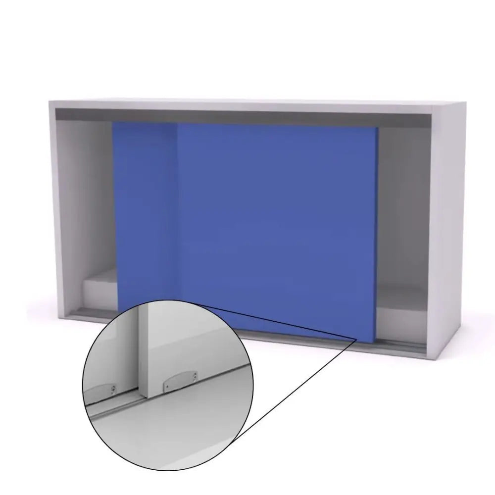 Kit Deslizante para Porta de Correr R0 21M | Embutido | 30Kg | Rometal - Sistemas Deslizantes