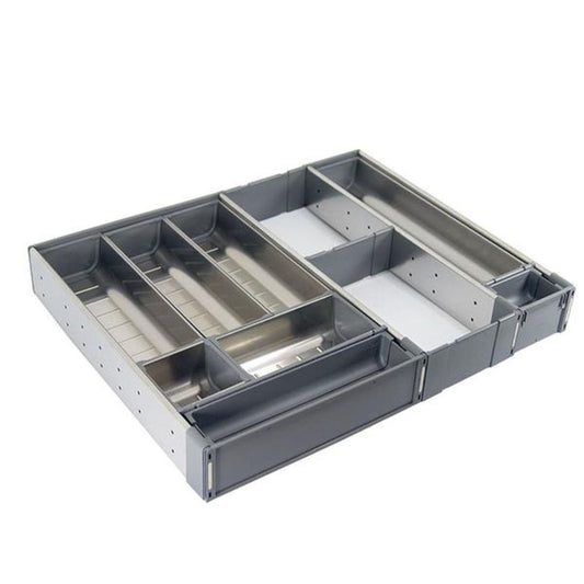 Kit Divisor De Talheres Orga-line 450x512mm P/ Gaveta Em Madeira - 01 Unidade - Utensílios e Organizadores