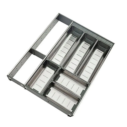 Kit Divisor De Talheres Orga-Line 500x377mm para Gaveta Tandembox (Preenchimento Parcial) - Utensílios e Organizadores