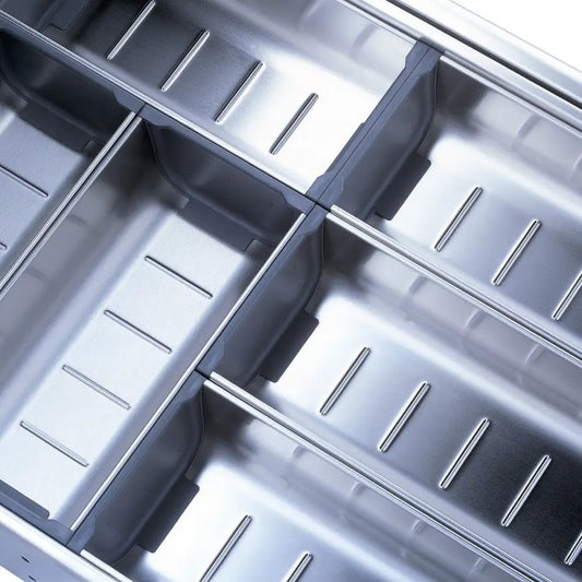 Kit Divisor De Talheres Orga-Line 500x377mm para Gaveta Tandembox (Preenchimento Parcial) - Utensílios e Organizadores