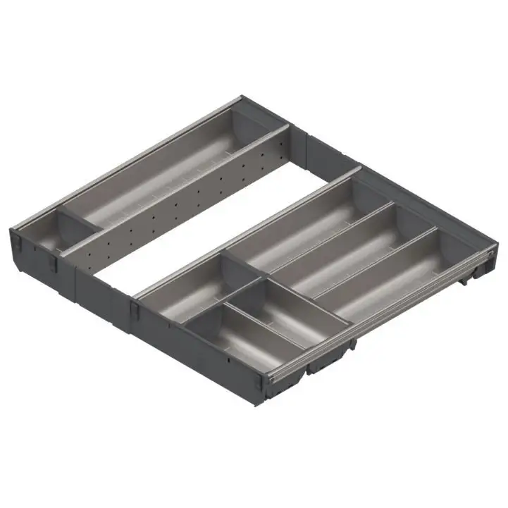 Kit Divisor de Talheres Orga-Line 500x600mm para Gaveta Tandembox (Preenchimento Total) - Utensílios e Organizadores