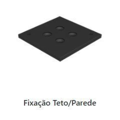 KIT FIXAÇÃO TETO/PAREDE (LINK) 4 UN. - CINZA MICROTX - Acessórios