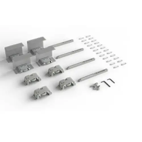 KIT SISTEMA DESLIZANTE LINEA P/ 1 PORTA - TOP LEVE - 10-20KG - Sistemas Deslizantes