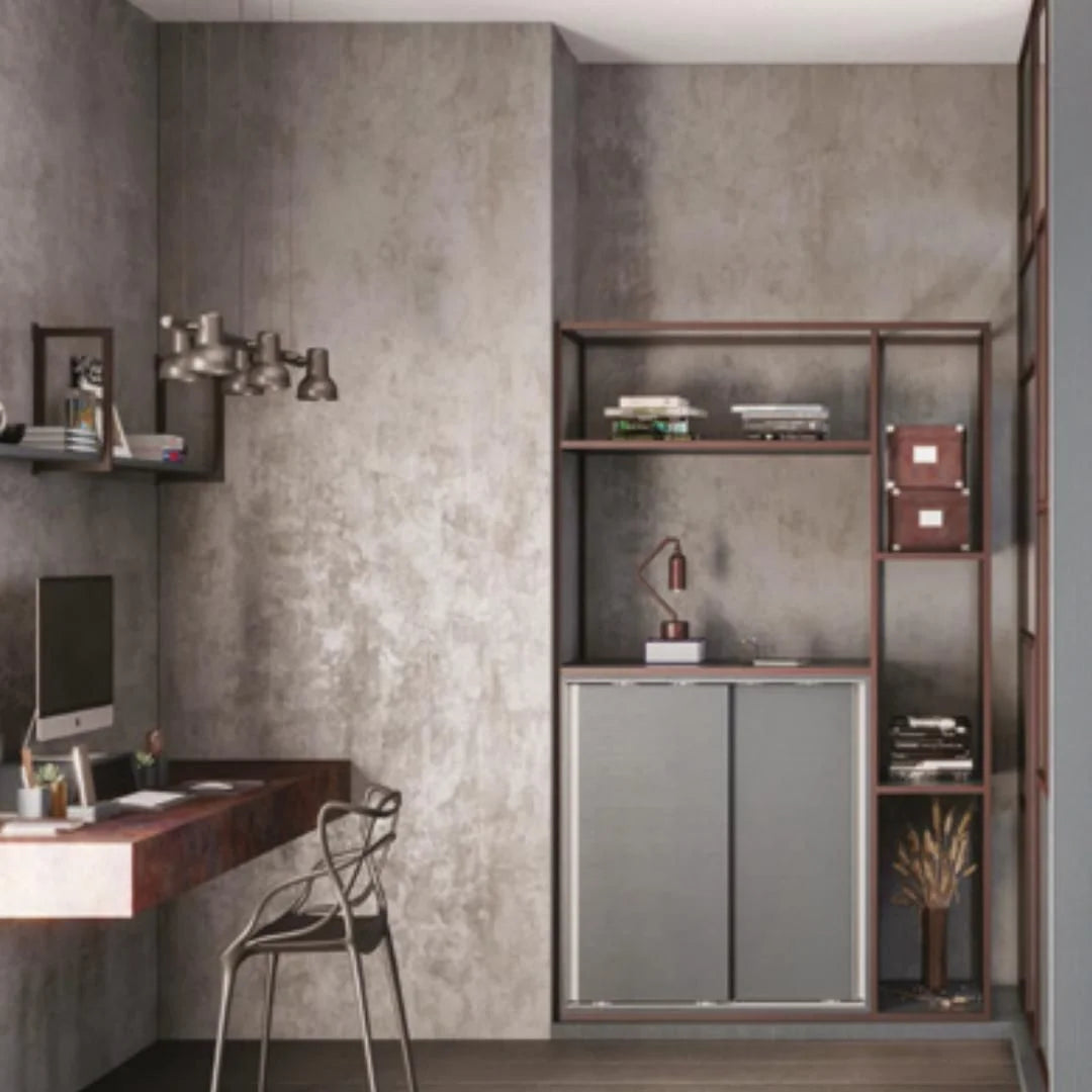 Perfil Alumínio Link 1 Aba | RM-284 | Aço Corten MicroTX | 3 Metros - Perfis