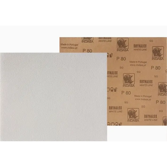LIXA PARA MADEIRA #P60 - 230X280 RHYNALOX WHITE - Lixas
