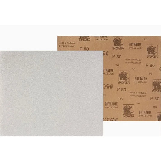 LIXA PARA MADEIRA #P60 - 230X280 RHYNALOX WHITE - Lixas