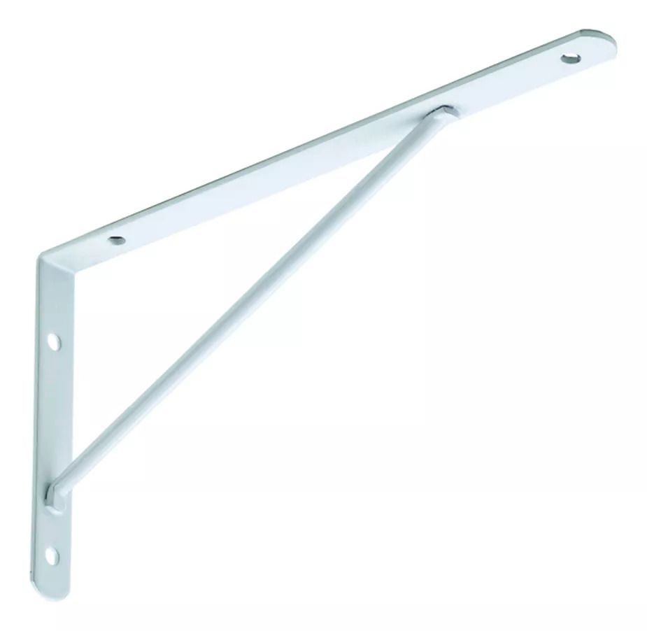 Mão Francesa 350x200mm Branco - Suportes