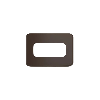 Miniplaca Para Tomada/Interruptor  1 Posição Marrom - Embutir - 14106692 WEG