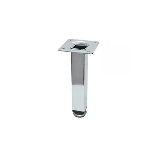 Pé Quadrado Aço 100mm | Para Móveis e Armários | Metalnox METALNOX