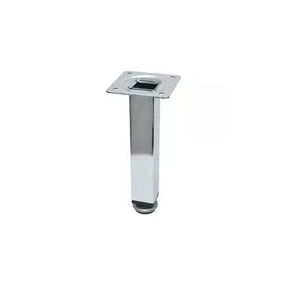 Pé Quadrado Aço 100mm | Para Móveis e Armários | Metalnox METALNOX