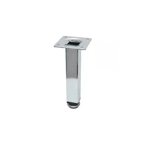 Pé Quadrado Aço 100mm | Para Móveis e Armários | Metalnox METALNOX