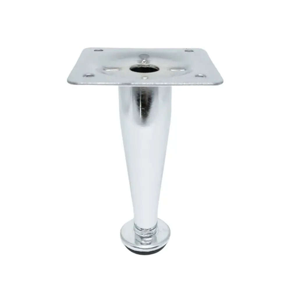 Pé Redondo 100mm | Para Móveis e Armários | Metalnox METALNOX