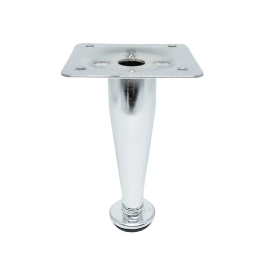 Pé Redondo 100mm | Para Móveis e Armários | Metalnox METALNOX