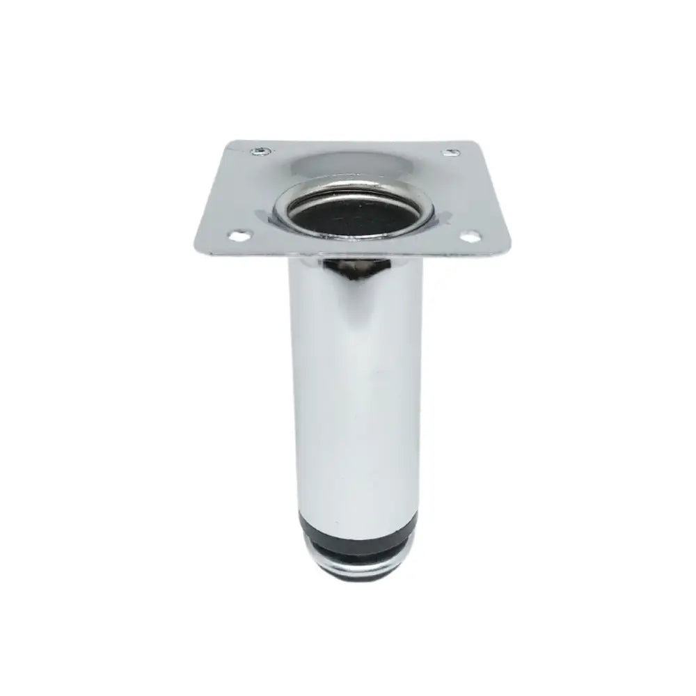 Pé Redondo de Aço 100mm | Para Móveis e Armários | Metalnox METALNOX