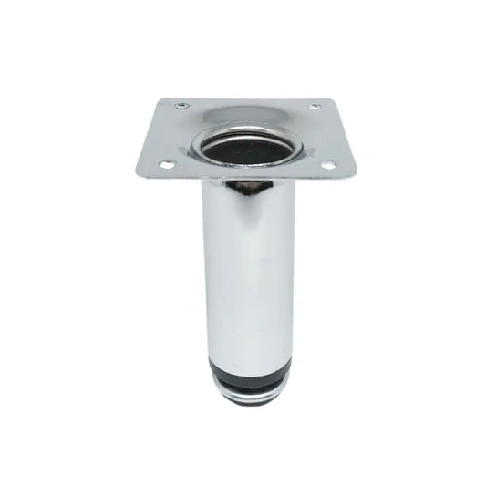 Pé Redondo de Aço 100mm | Para Móveis e Armários | Metalnox METALNOX