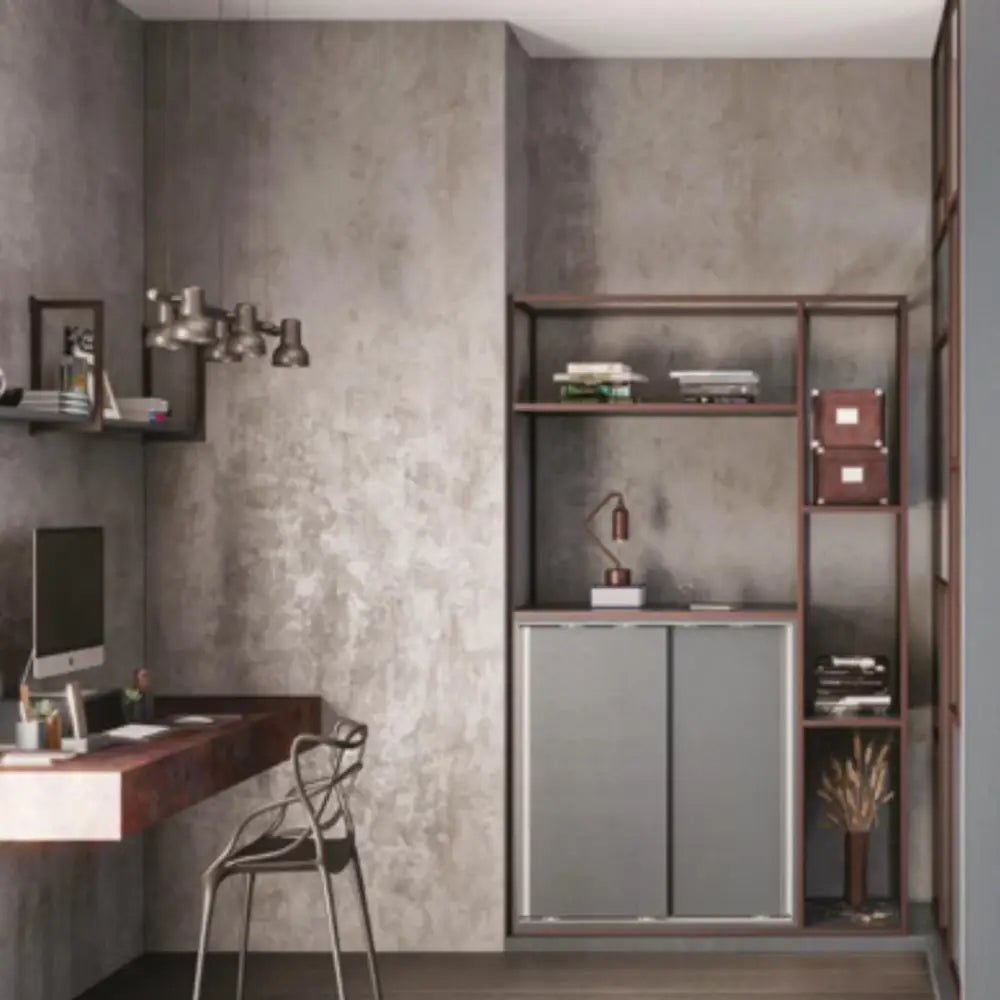 Perfil Alumínio Link 1 Aba | RM-284 | Aço Corten MicroTX | 3 Metros - Perfis