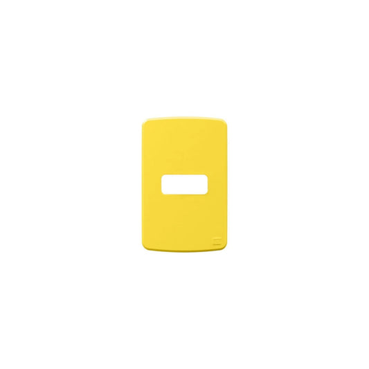 Placa 4X2" 1 Posição Compose Amarelo - 13207320 WEG