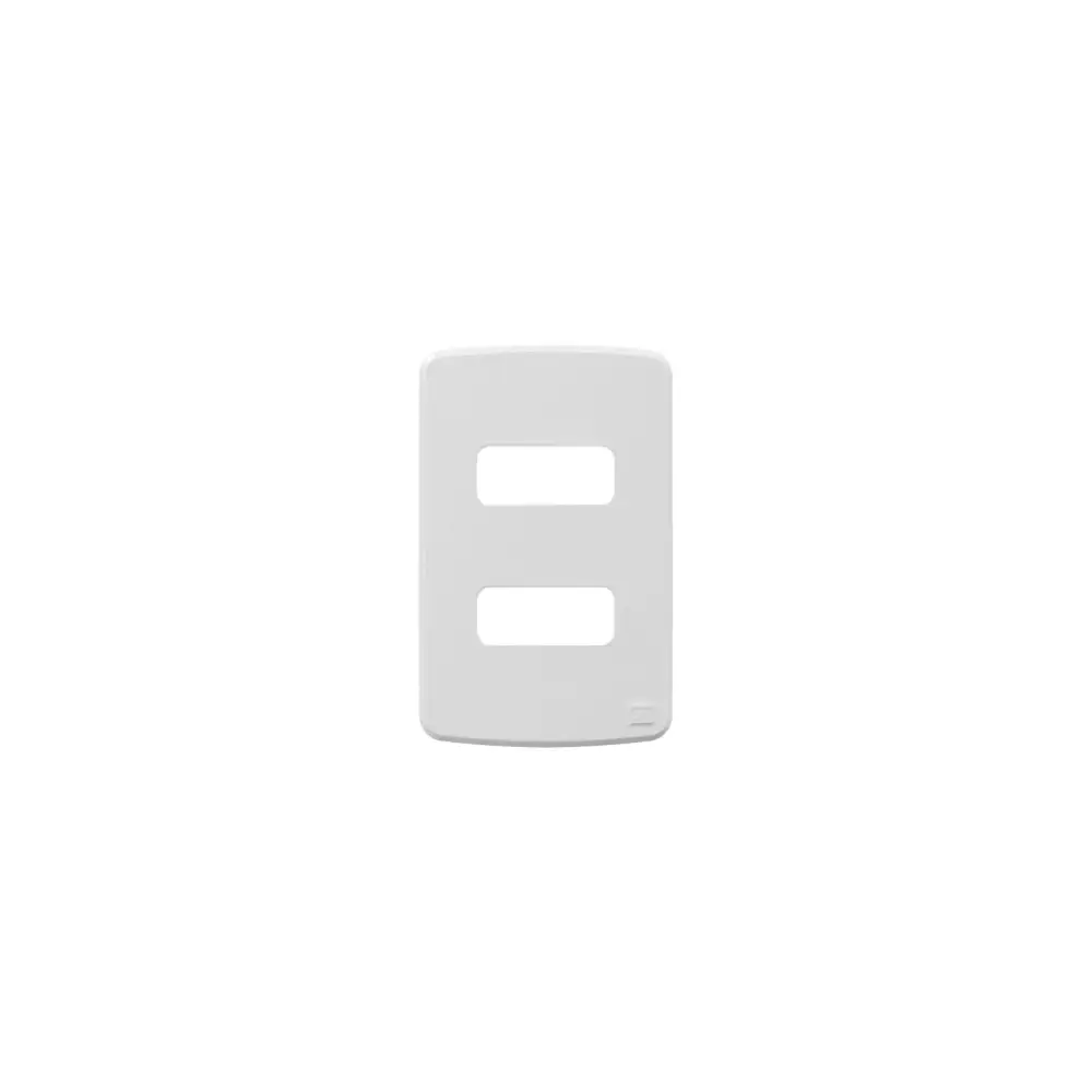 Placa 4X2’’ 2 Posições Compose Branco - 13207353 - Placas