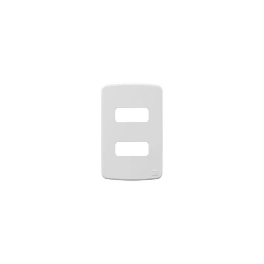 Placa 4X2’’ 2 Posições Compose Branco - 13207353 - Placas