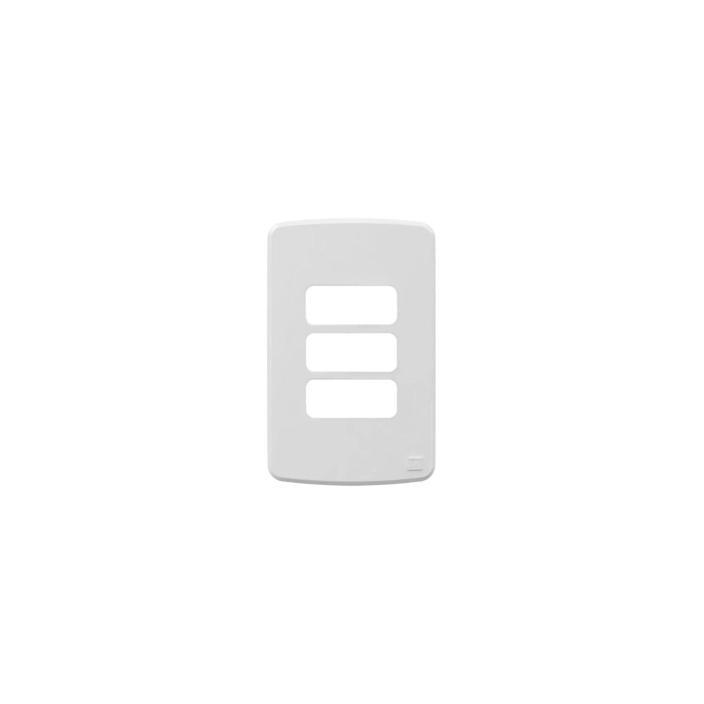Placa 4X2" 3 Posições Compose Branco - 13207605 WEG