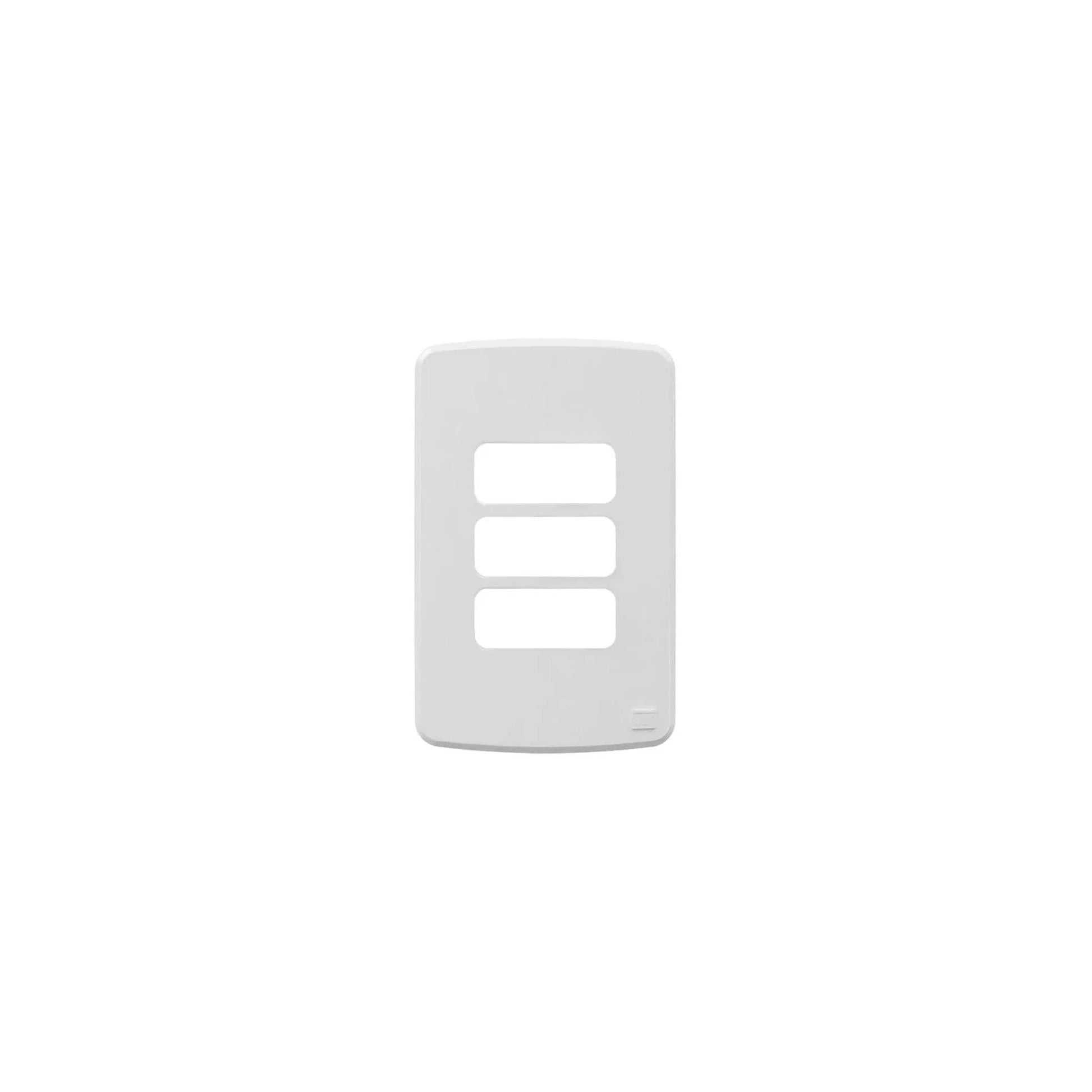 Placa 4X2" 3 Posições Compose Branco - 13207605 WEG